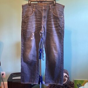American Eagle 36/32 Classic Bootcut Jeans EUC